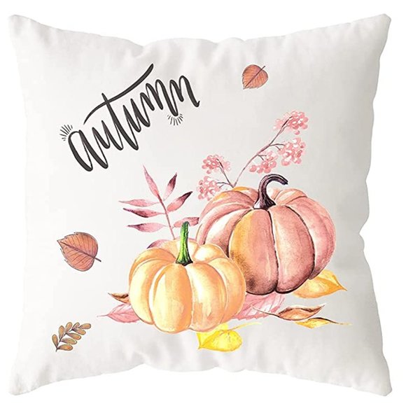 NWT Welcome Autumn Fall Decor Harvest Pillows Set - Picture 2 of 3